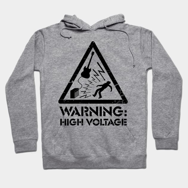 warning high voltage Hoodie by alselinos